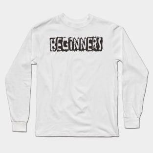 retro BEGINNERS Long Sleeve T-Shirt
